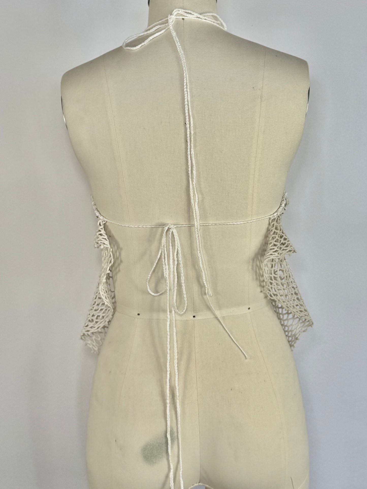 The Fishnet Halter Top