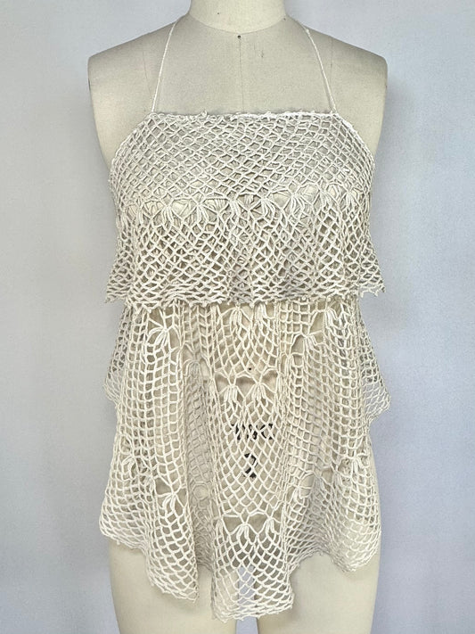 The Fishnet Halter Top