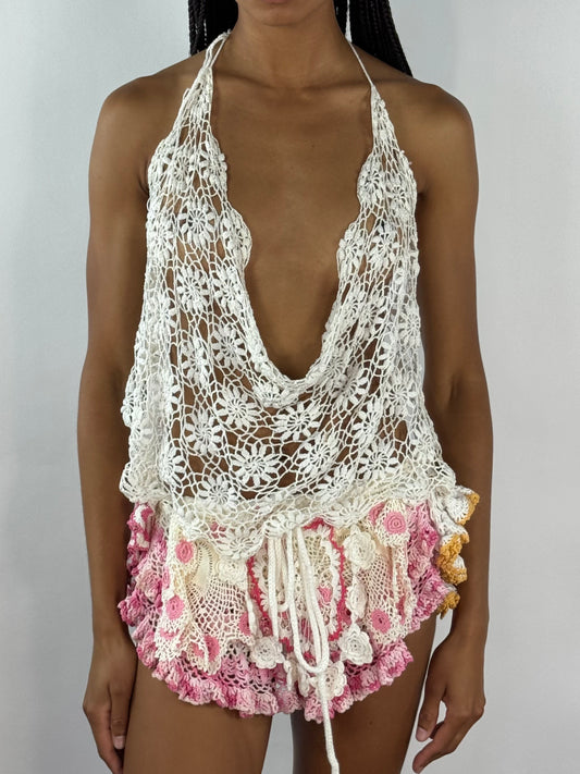 The Camellia Cowl Top