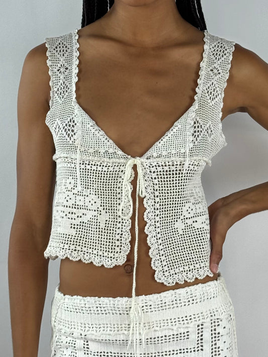The Lullaby Tie Front Top
