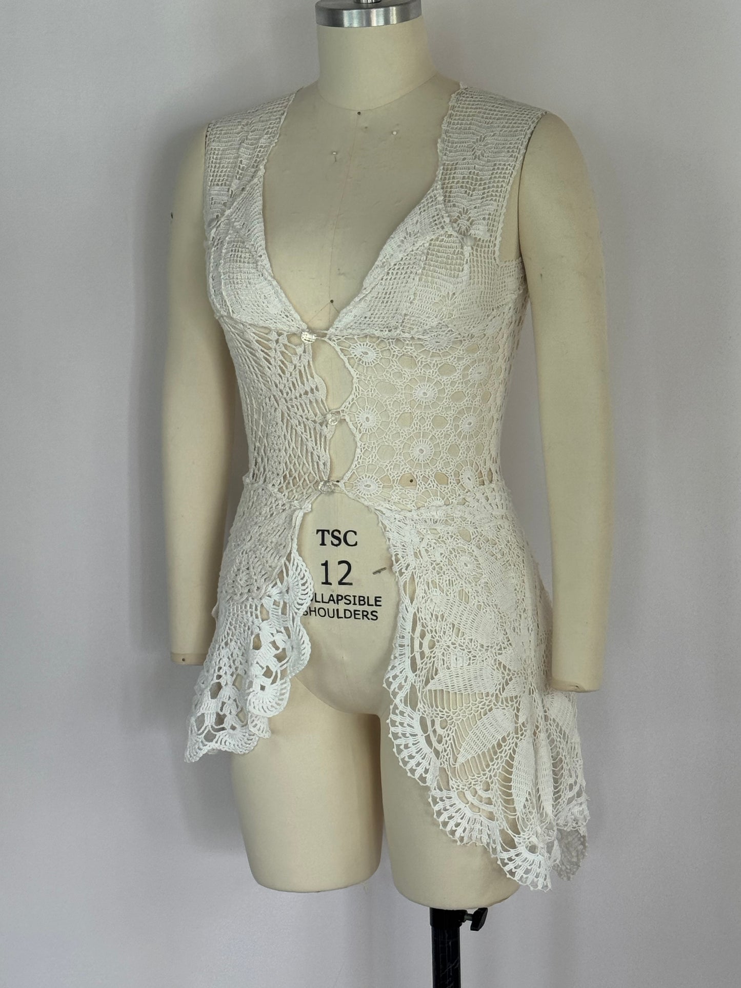 Crochet Vest/Waistcoat